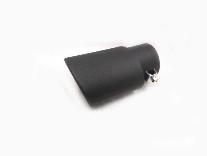 car Stainless steel protect cover muffler pipe outlet dedicate exhaust tip tail 1pcs For Mazda 3 Axela: A1130Ca63