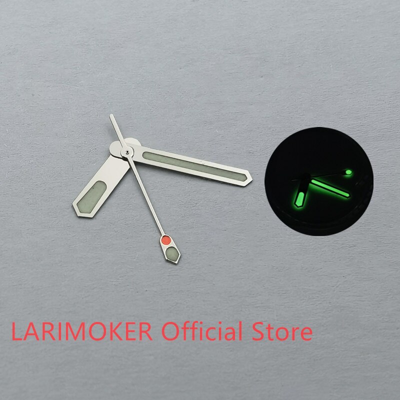 Larimoker Groene Lichtgevende Handen Fit Japan NH35 NH36 NH39 NH38 NH37 Beweging Voor Man Automatische Horloges Accessoires