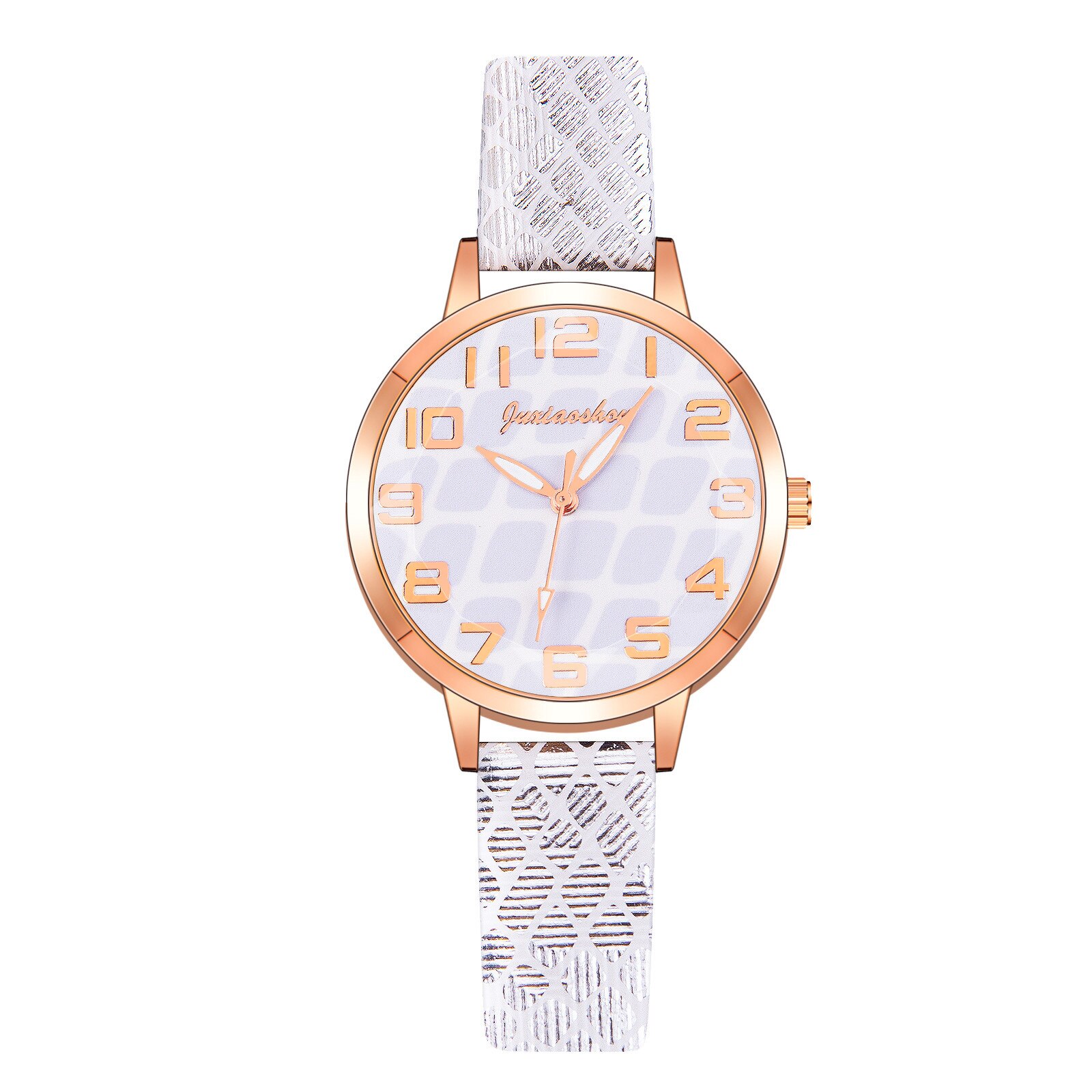 2021 gorąca sprzedaż zegarki damskie modne zegarki zegary zegarki skórzane swobodne sukienki nadgarstek kryształ Jewe Женские Часы 2021: C