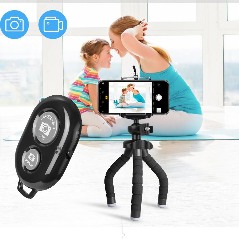 Statyw Statyw do telefonu Uchwyt do aparatu mobilnego Klips do smartfona Monopod Statyw Tripe Octopus Mini statyw Opcjonalny bezprzewodowy pilot zdalnego sterowania