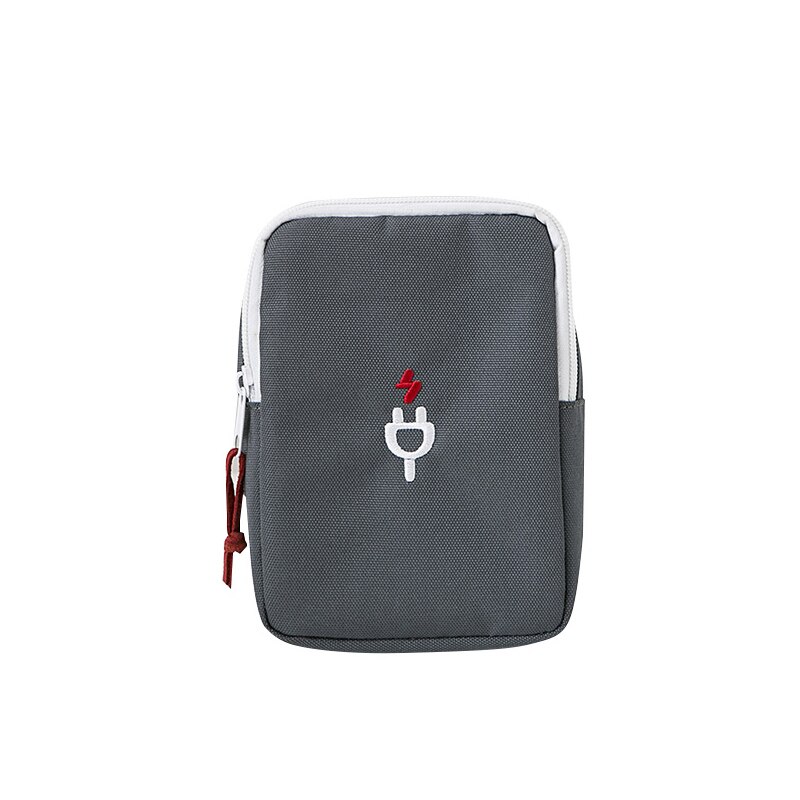 Travel Accessories Storage Bag Multifunction Digital Pouch Case/ Makeup Smartphone Charger Headset Data Cable Finishing Package: Gray