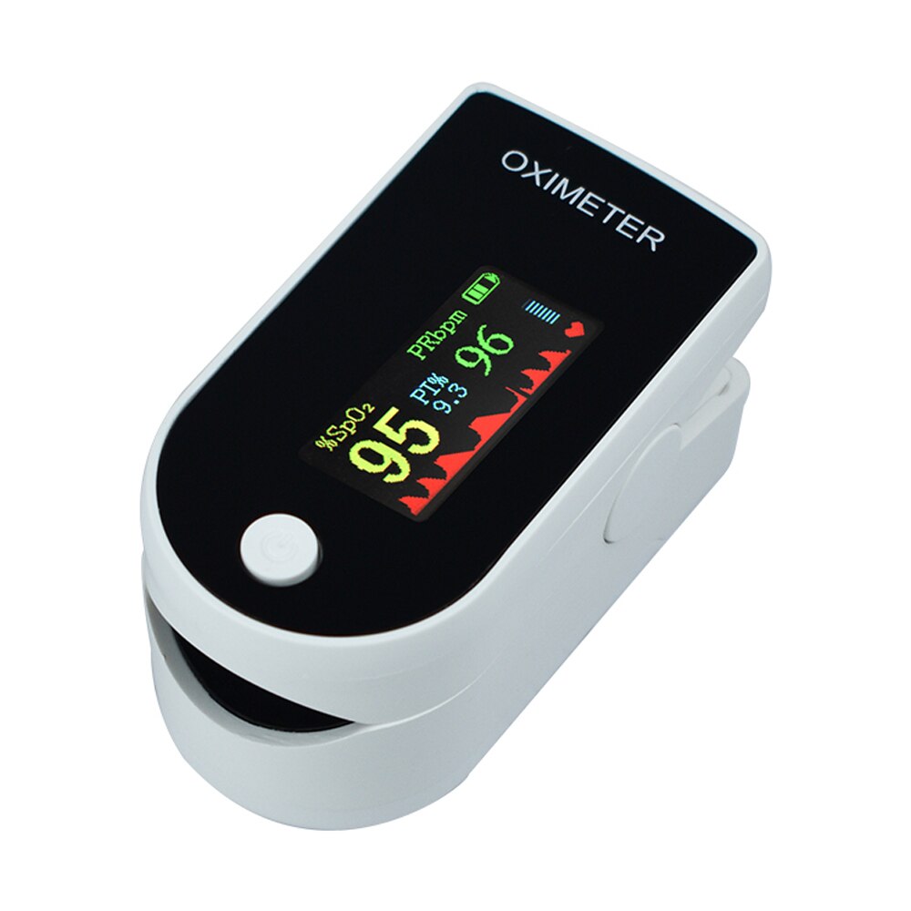 Digitale Fingertip Pulsoximeter OLED Display Blut Sauerstoff Sensor Sättigung SpO2 Monitor Messung Meter für Sport: W13710