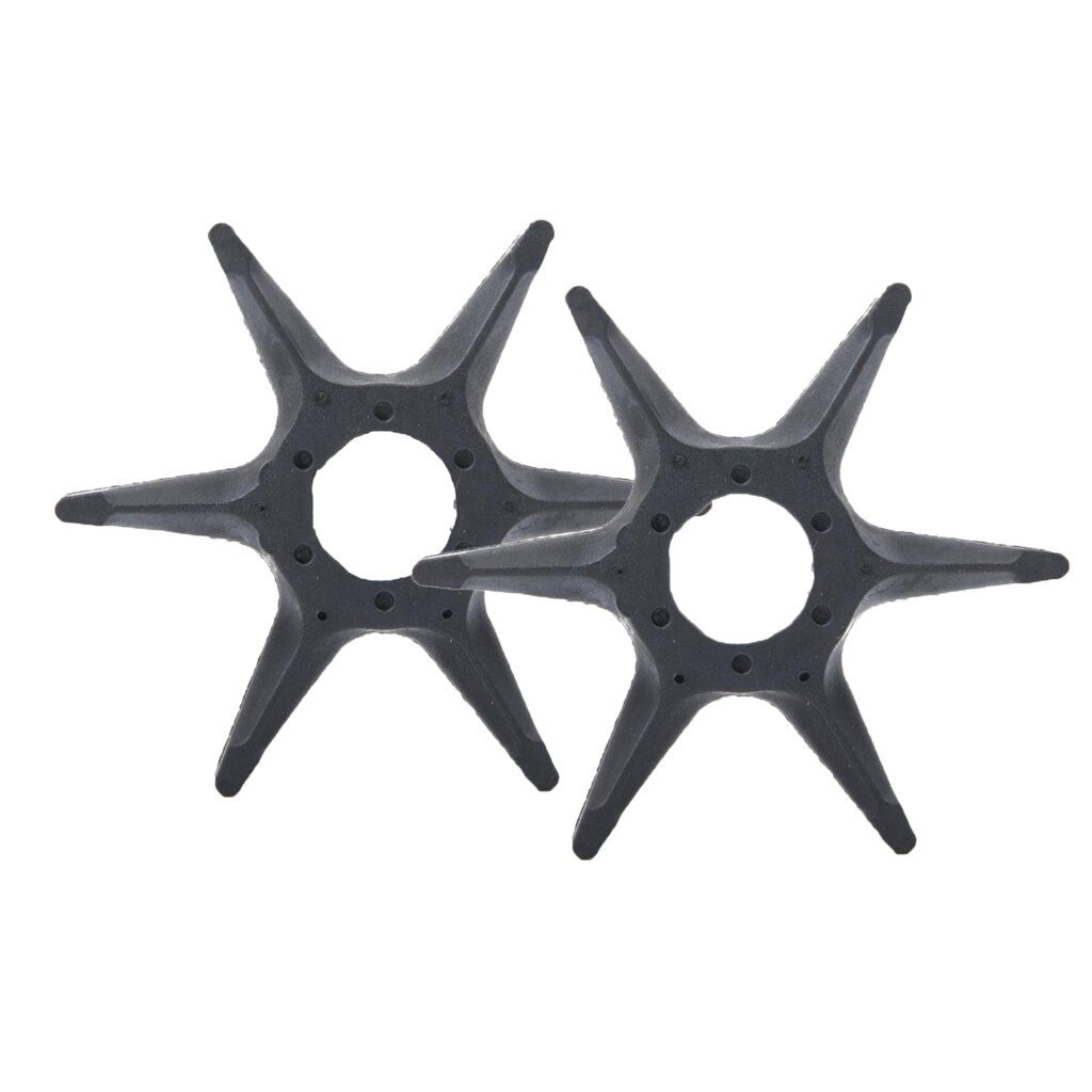 2x Rubber Water Pump Impeller Outboard Motor Impeller CV40HP/1990-1991