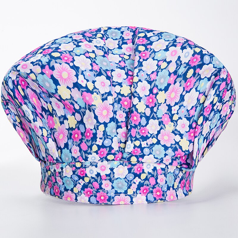 Gorro de Chef para cocina de Hotel para hombre y mujer, gorro de Chef a prueba de polvo, para trabajo, Hotel, sombreros de camarero, gorros De Seta para barbacoa, novedad: photo14