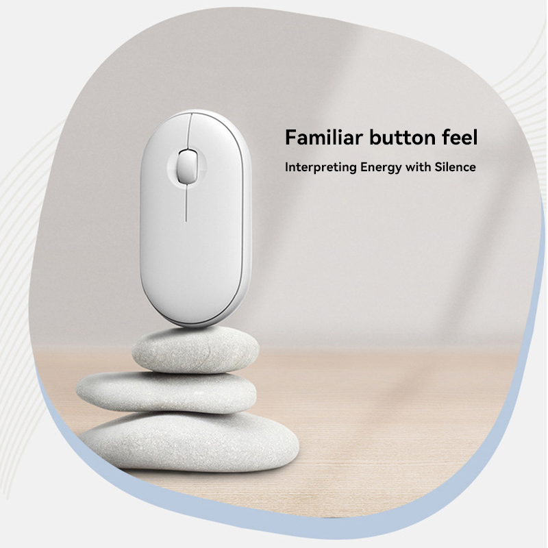 XIAOMI MIJIA Wireless Mouse Portable Magic Silent Ergonomic Mice For Laptop Mobile Phone Apple Notebook Learn Dual Mode Mouse