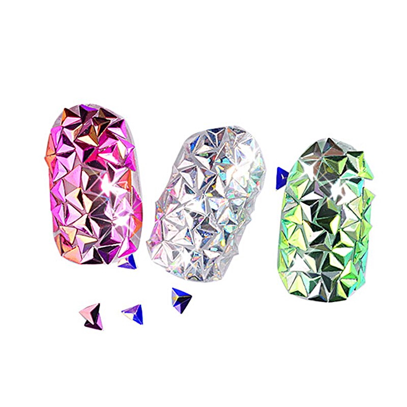 12 Kleuren Acryl Nagels Steentjes Nail Art Decoratie Stones Shiny Gems Manicure Accessoires Nail Art Decoratie Diy Tool