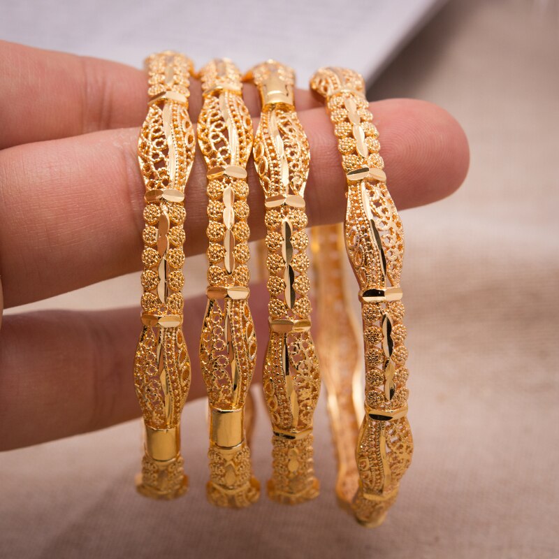 Armband afrikanska armband etiopiska kvinnor armband armband smycken guld blomma armband tjej fest lyx