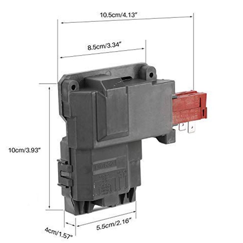 131763202 Washing Machine Door Lock Switch for Frigidaire 131763255 131763256