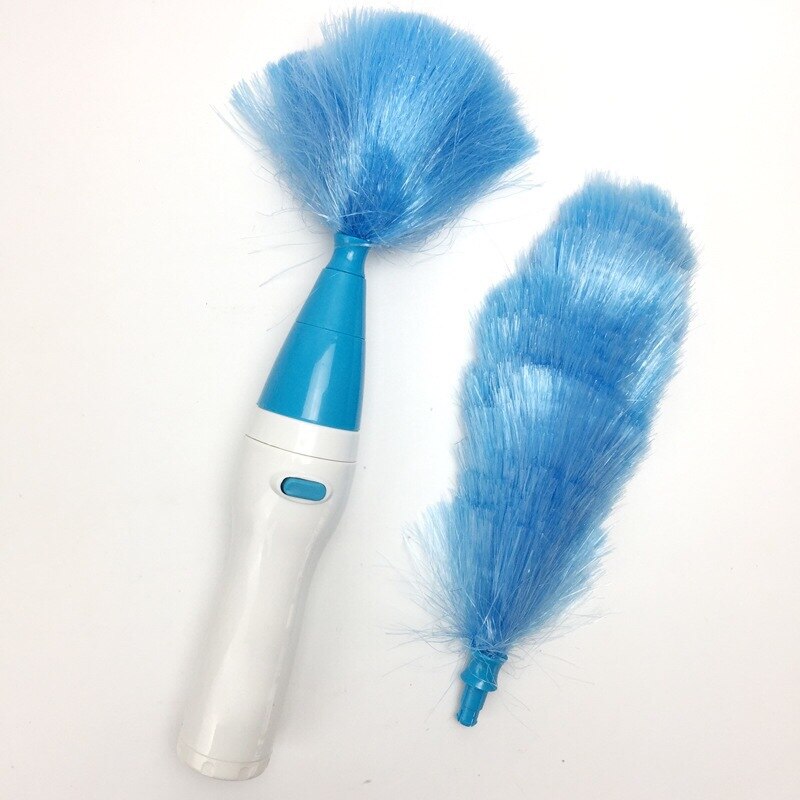 Adjustable Electric Feather Duster Dirt Dust Brush Vacuum Cleaner Blinds Furniture Window Bookshelf Cleaning Tool Brush MJ812