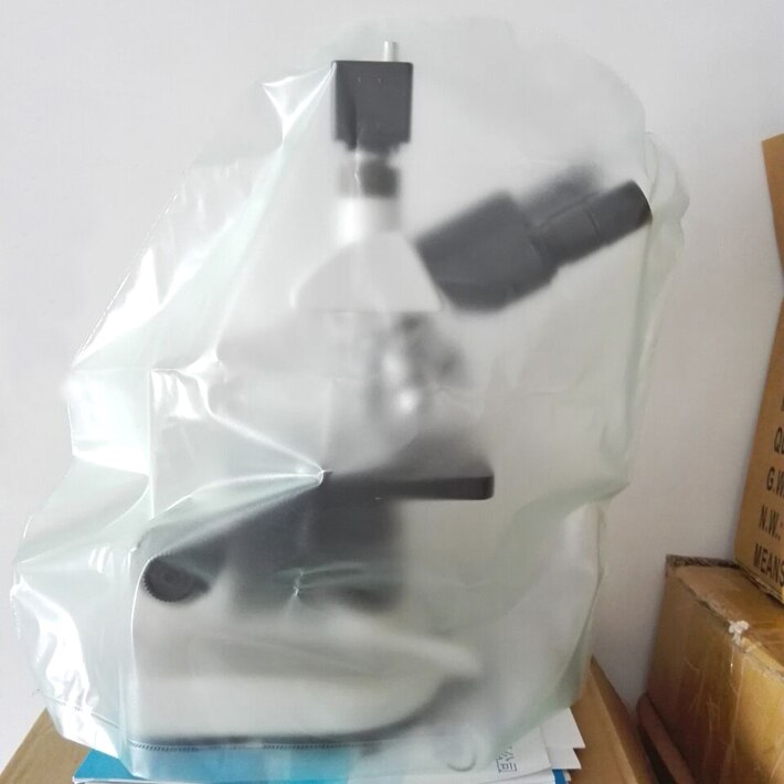 Microscope biologique stéréo en PVC PE, couvercle anti-poussière, stockage en plastique, pochette de protection étanche à l&#39;humidité