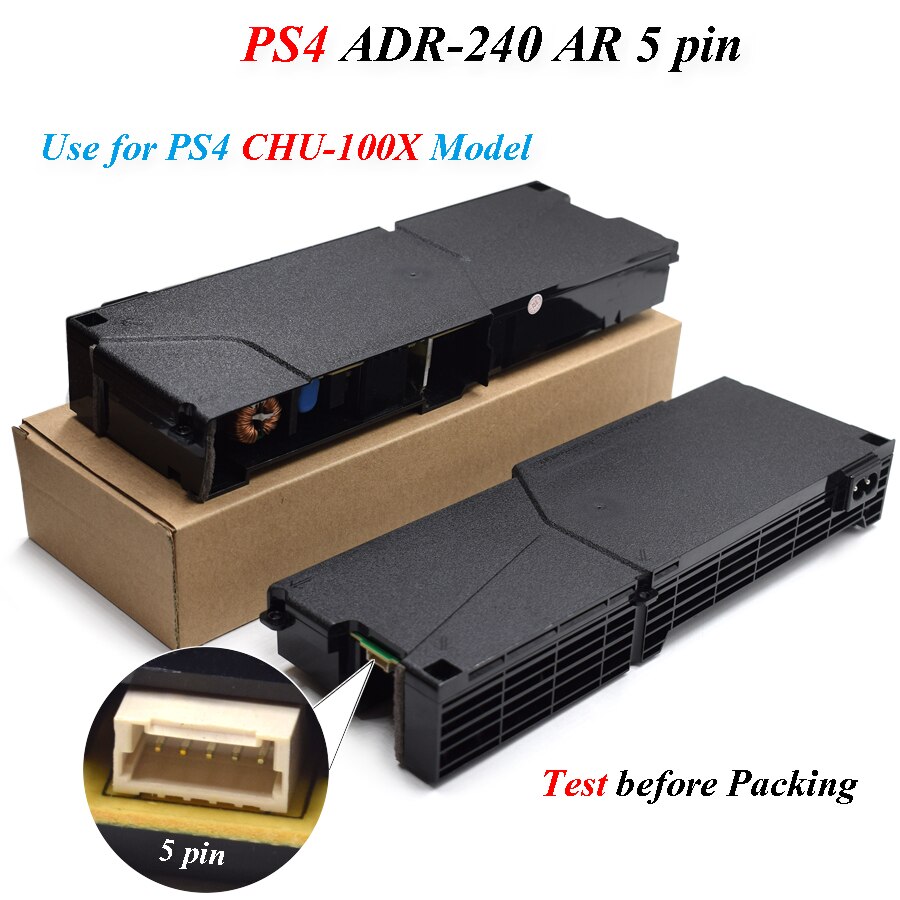 PS4 CHU-120X Series Console ADP-200ER ADP200ER Original Replacement Repair Power Supply Adapter for PS4 PlayStation 4: Original ADP-240AR