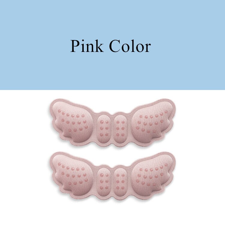 2 sztuk motyl pięty wkładki pięty buty naklejki na obcasy długość buta podpiętka pielęgnacja stóp anty ścieranie utrzymać na bieżąco podpiętka s: C