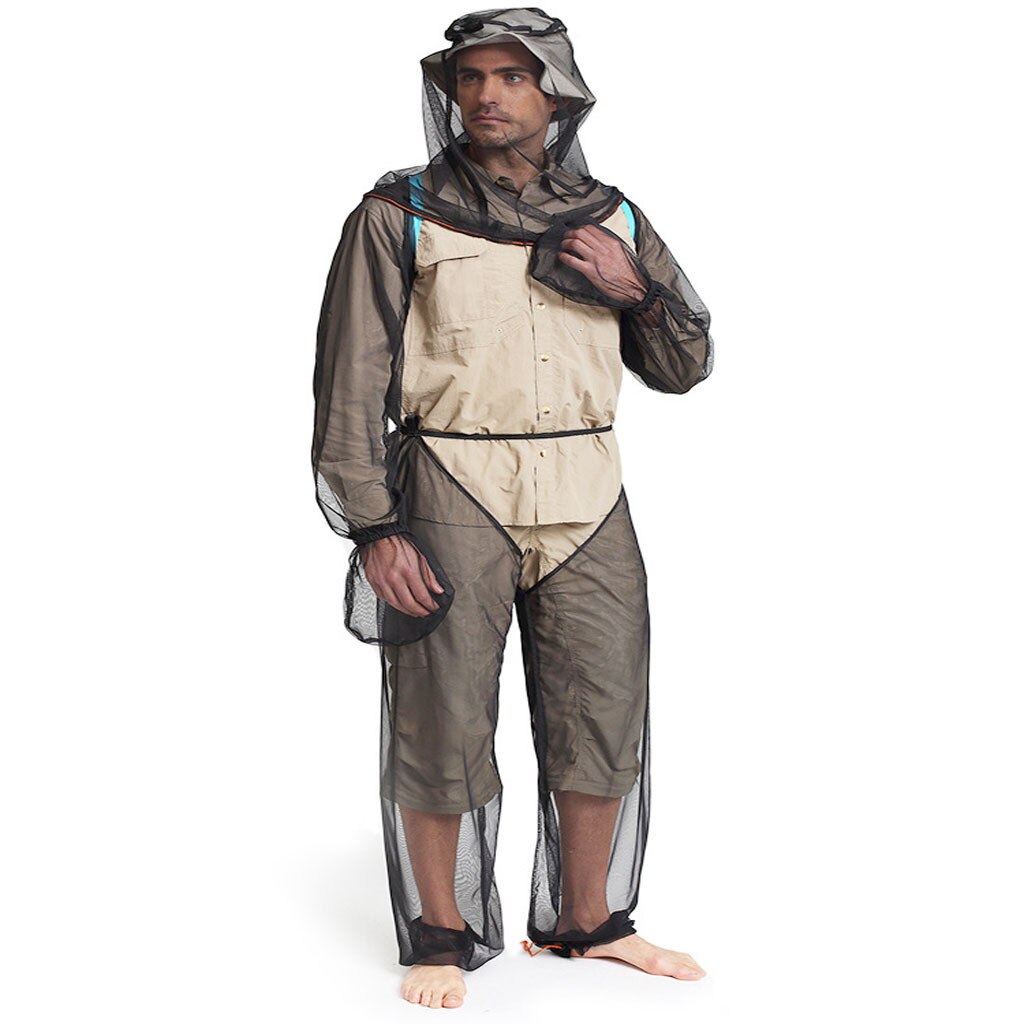 Anti-locust and Anti-bee clothes Hood Mosquito Repellent Net Clothing Insect-Proof Suit Outdoor Protection Set Garden supplies