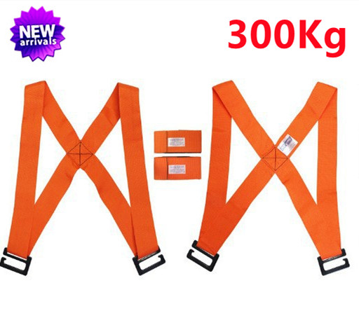 Bærestropper til skulder- og underarmsbæring til løftereb til tunge møbler, transportbånd til reb til løftesnor til flyttestrop: Default Title