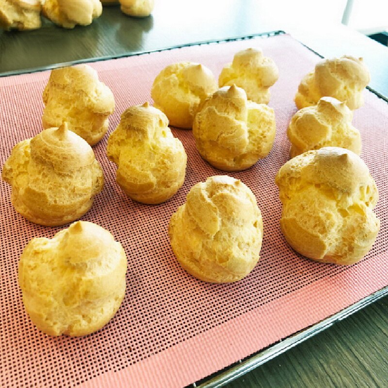 30 × 40Cm Geperforeerde Siliconen Bakken Mat Non-stick Bakken Oven Sheet Liner Voor Cookie/Brood/bitterkoekje/Koekjes