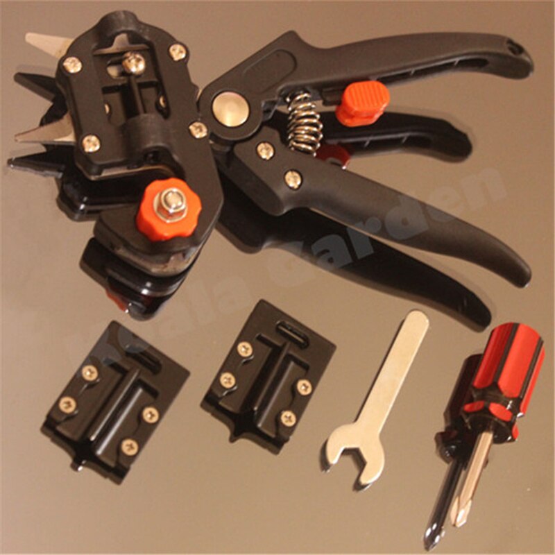 Kit de greffage de jardin | Outils de coupe de taille, Kit 2-en-1 outils de greffe, Kit de sécateur, greffe de oméga, U