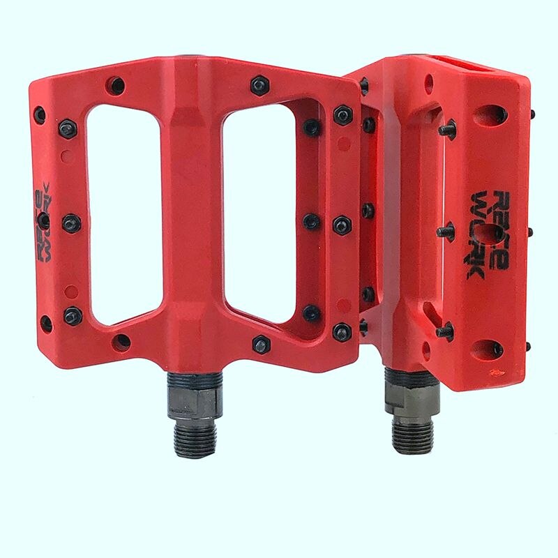 Racercourse kortfattet sammensat flad mtb mountainbike pedaler nylon fiber store fodcykel bærende pedales bicicleta mtb