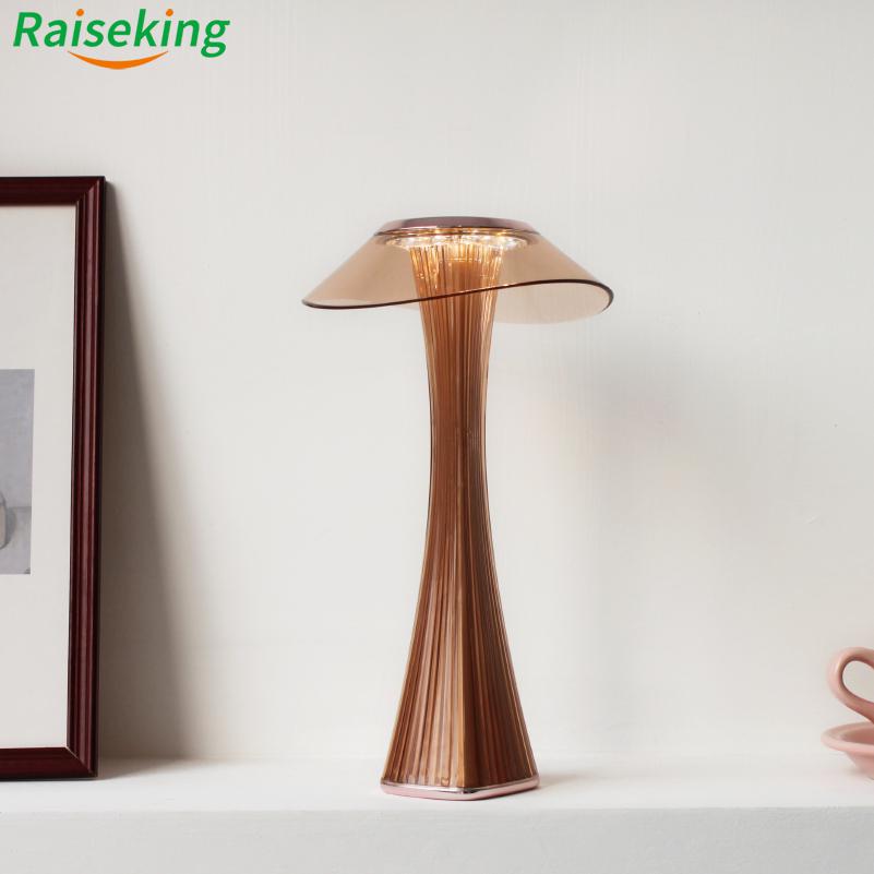 Modern Rechargeable Led Cordless Table Lamp Touch Control Dimmable Lights Eye-protect Reading Desk Restaurant Hotel Decorative