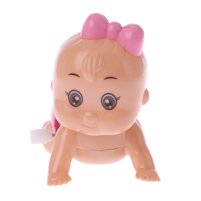 Twist Baby Crawling Crawl Doll Clockwork Doll Wind Up Toy For Boy Girl Party