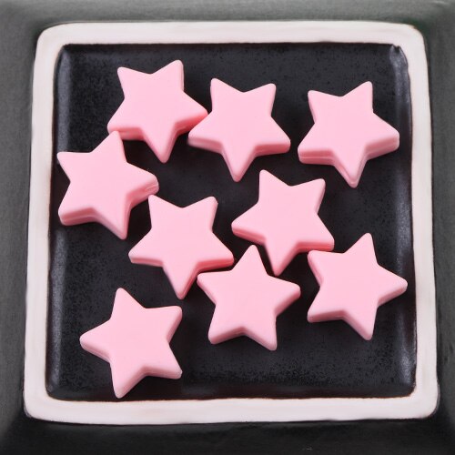 TYRY. HU 10 pc/lot étoiles bébé Silicone perles de dentition de alimentaire bébé produits collier à faire soi-même rongeur perles bébé jouets sûrs sans BPA: 16