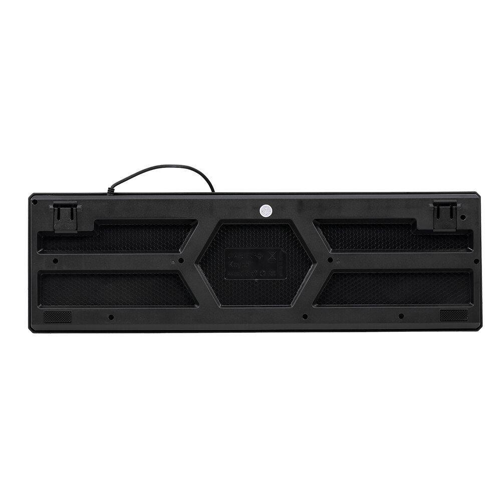 USB Gaming Keyboard and Mouse Combo LED Backlit USB Wired Full key Colorful Mouse 2000 DPI for Game computer