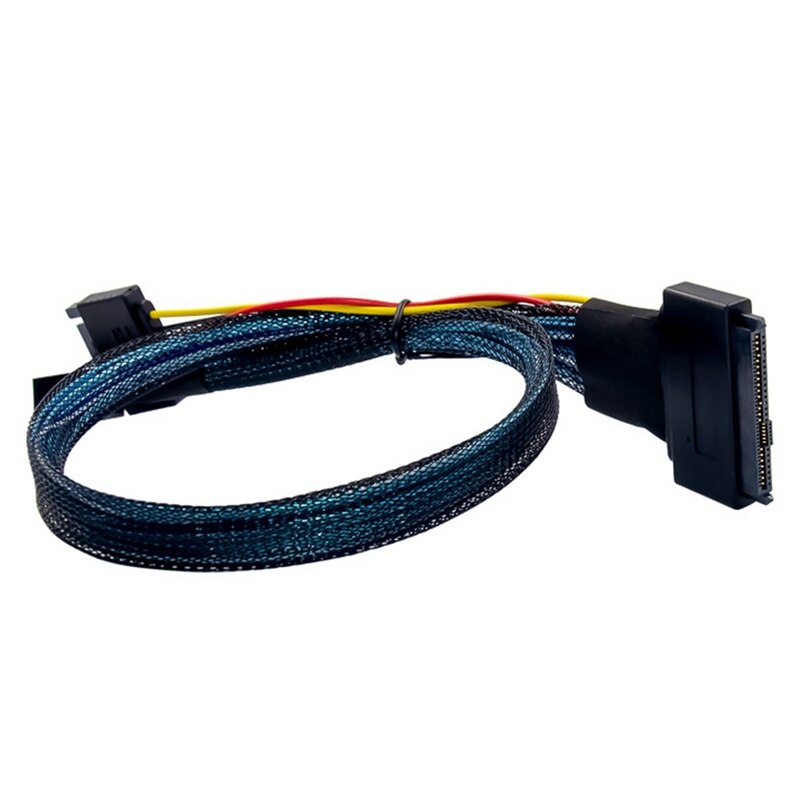 Mini Sas Hd High-Speed Transmissie Kabel SFF8643 Bedrading SFF8643-Sff8639 (1-1) Sas Datakabel