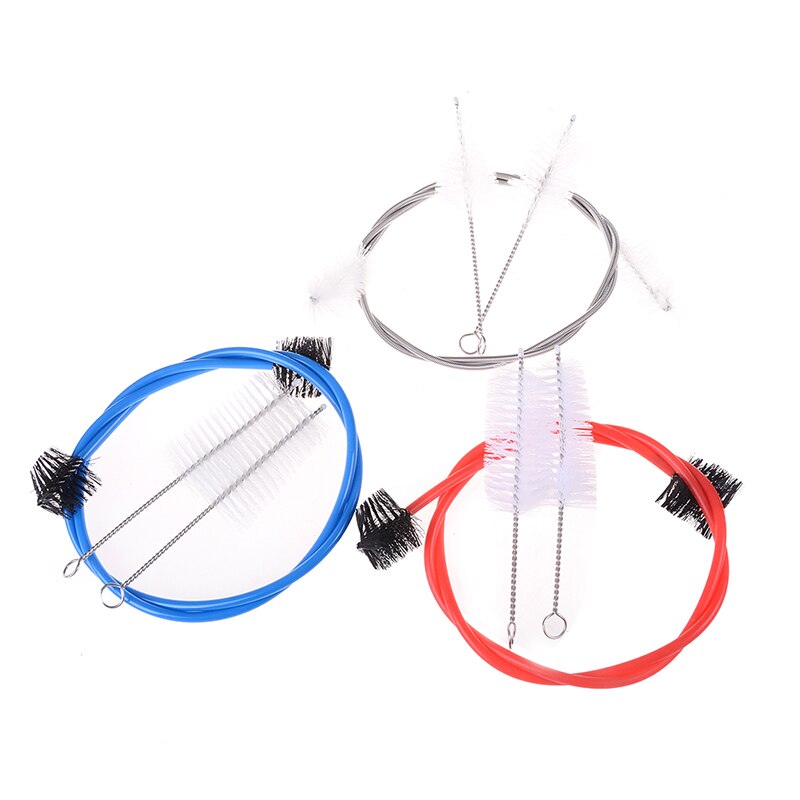 Nowy zestaw robić czyszczenia trąbki trąbka ustnik szczotka hurtownia 4 sztuk/partia