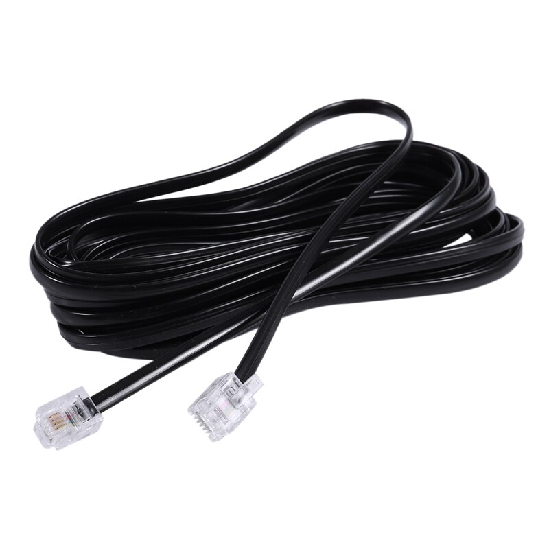 Rj11 6p4c telefone cabo adsl modem 5 metros