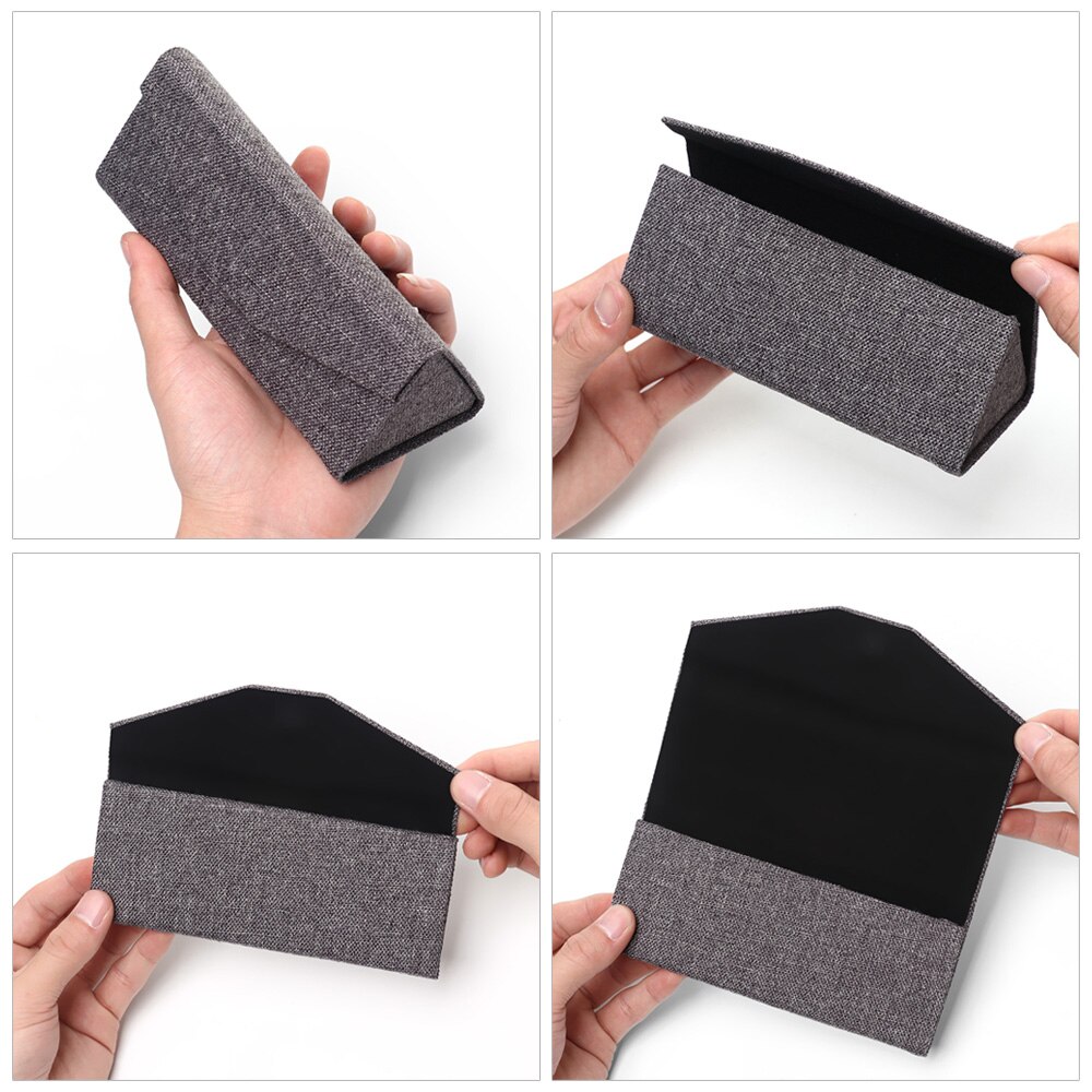 Foldable Sunglasses Case Transparent Korea Cloth Glasses Box Ecofriendly Eyewear Eyeglasses Protector Container For Sunglasses
