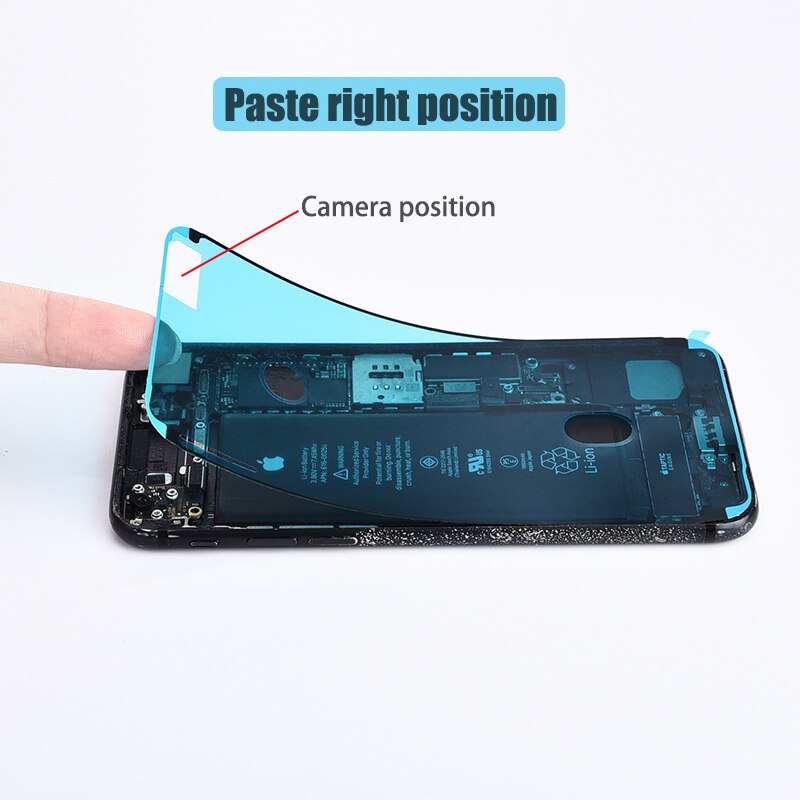 Originele Waterdichte Frame Sticker Voor Iphone 6S 7 8 Plus / X Xs Xr Xs Max Double-zijdig Tape Reparatie Telefoon Behuizing Lcd