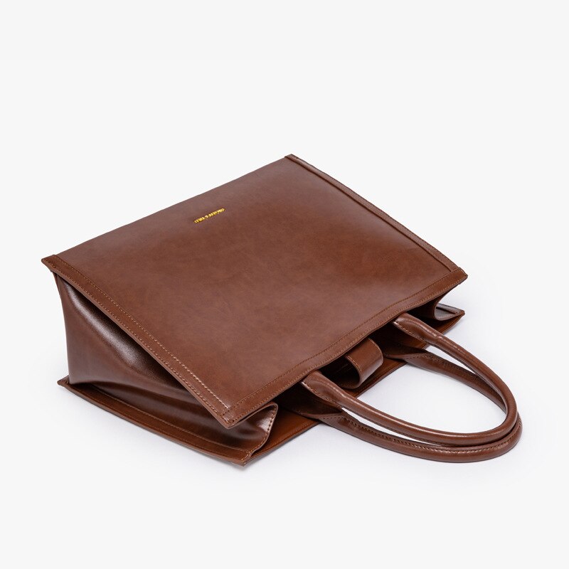 Pequeno ck2020 novo outono e inverno retro grande capacidade portátil maleta um ombro inclinado cruz tote saco de compras