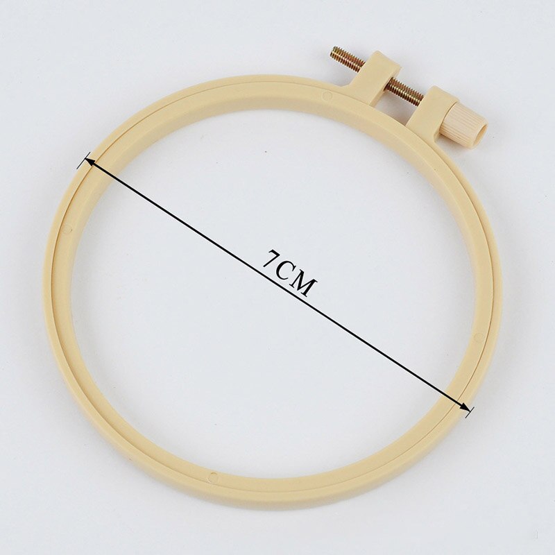 Anneaux en bois réglables, cadre de Tambour, cerceaux de broderie en bambou/métal, fournitures de broderie, Portable, 1 pièce