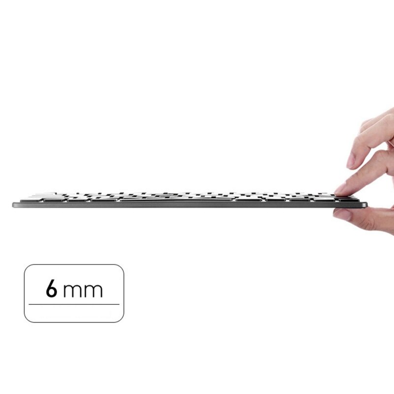 Wireless Charging Keyboard and Mouse Combination Charging Mouse Charging Keyboard Set for Laptop