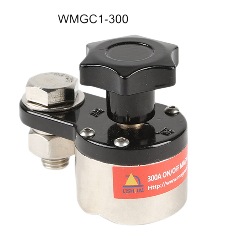 Pince de masse de soudage magnétique marche/arrêt support de soudage à aimant commutable en terres rares 300a