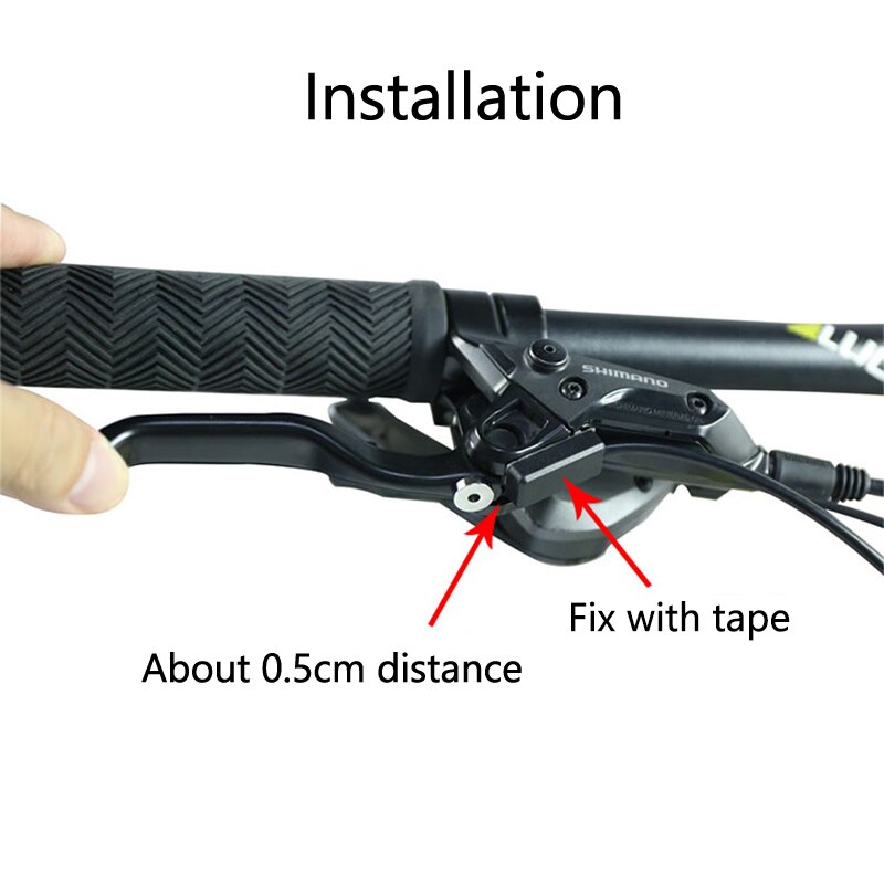 Electric Bike Brake Sensor Power Cut off Brake Lever Gear Shifter Combined Hydraulic Brake 2 Pin Waterproof Connector Plug