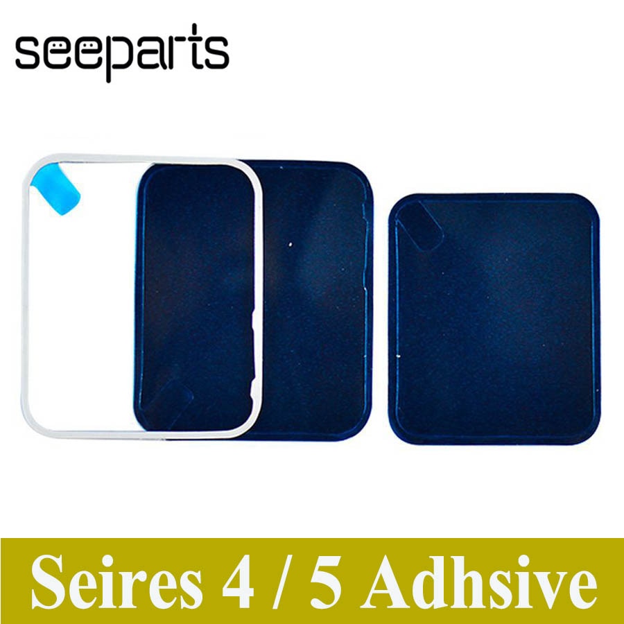 5 PCS/lot LCD écran d'affichage étanche autocollant adhésif pour Apple Watch série 4 5 40mm 44mm lcd autocollant