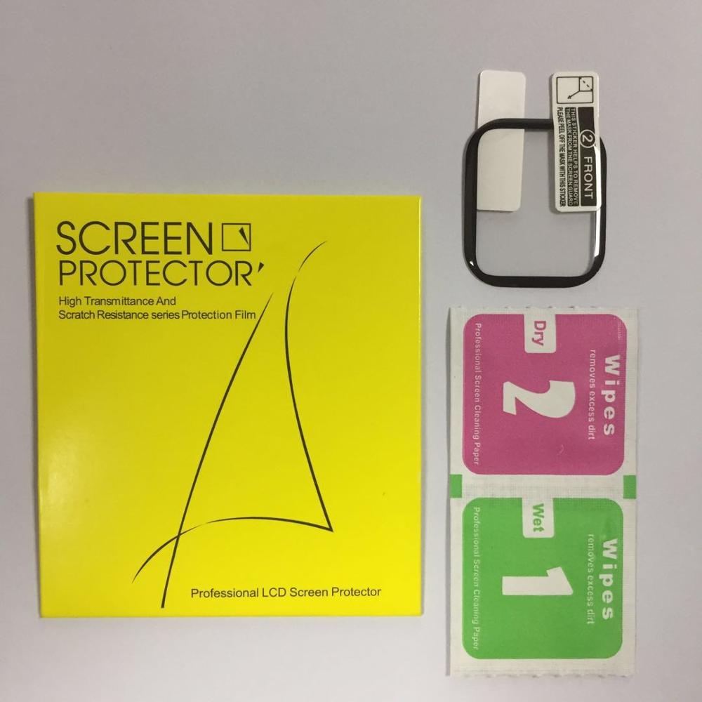 3D Volle Abdeckung Screen Protector Für Apple Uhr 5 4 3 40MM 44MM Nicht Gehärtetem Weichen Glas Film für iwatch 5 Smart Uhr zubehör: 1PCS / 40mm for series54