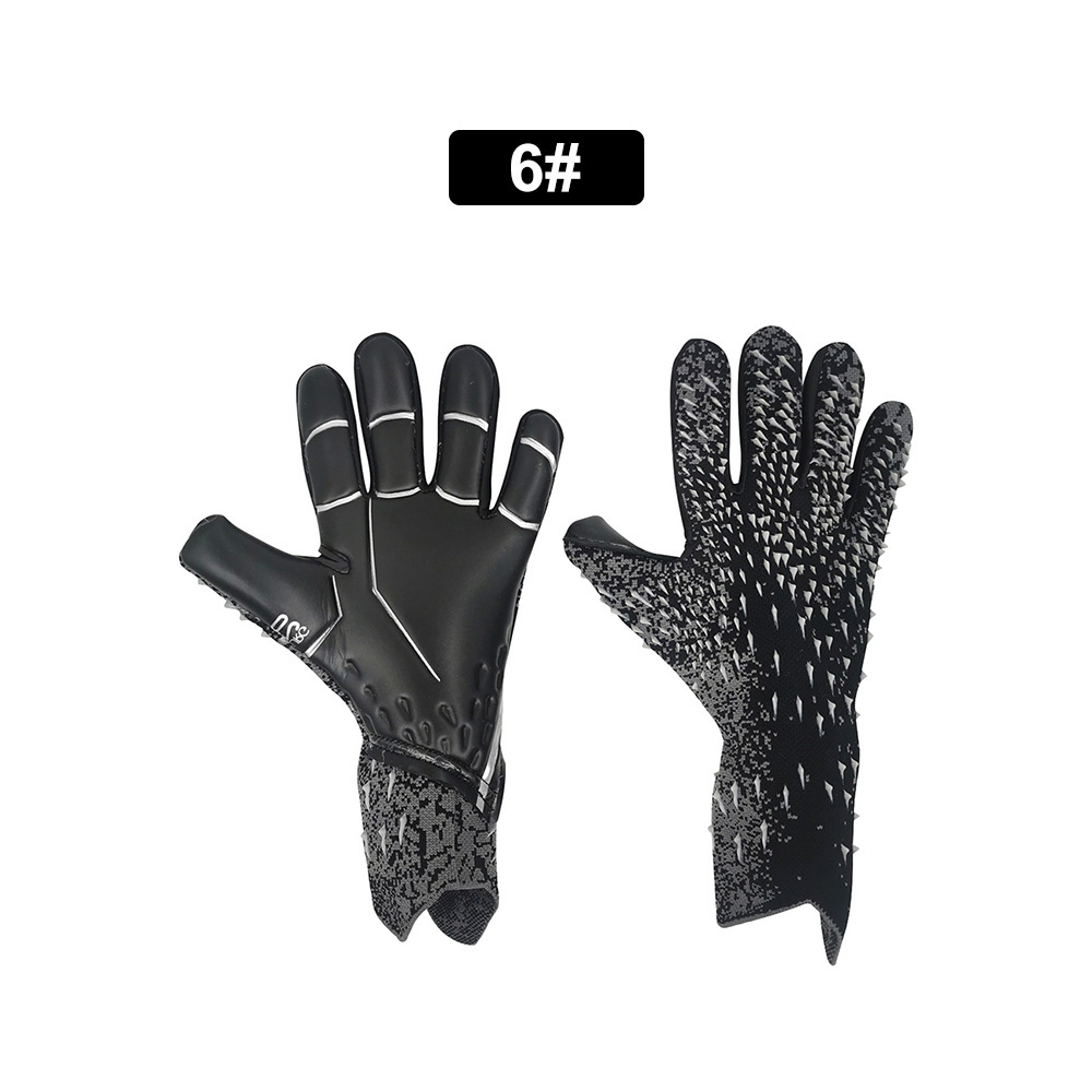 Professionele Voetbal Keeper Voetbal Handschoenen Anti-Slip Dikker Voetbal Keeper Handschoenen Vinger Bescherming Handschoenen Voetbal Equipmen