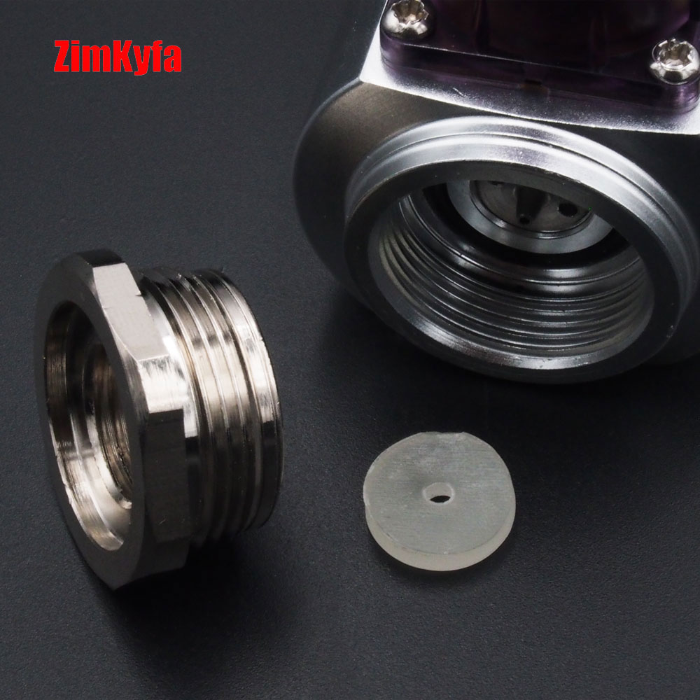 Piwo Homebrew akwarium narzędzie pneumatyczne Co2 Protable mini regulator 74 gramowy wkład 5/8-18unf adapter