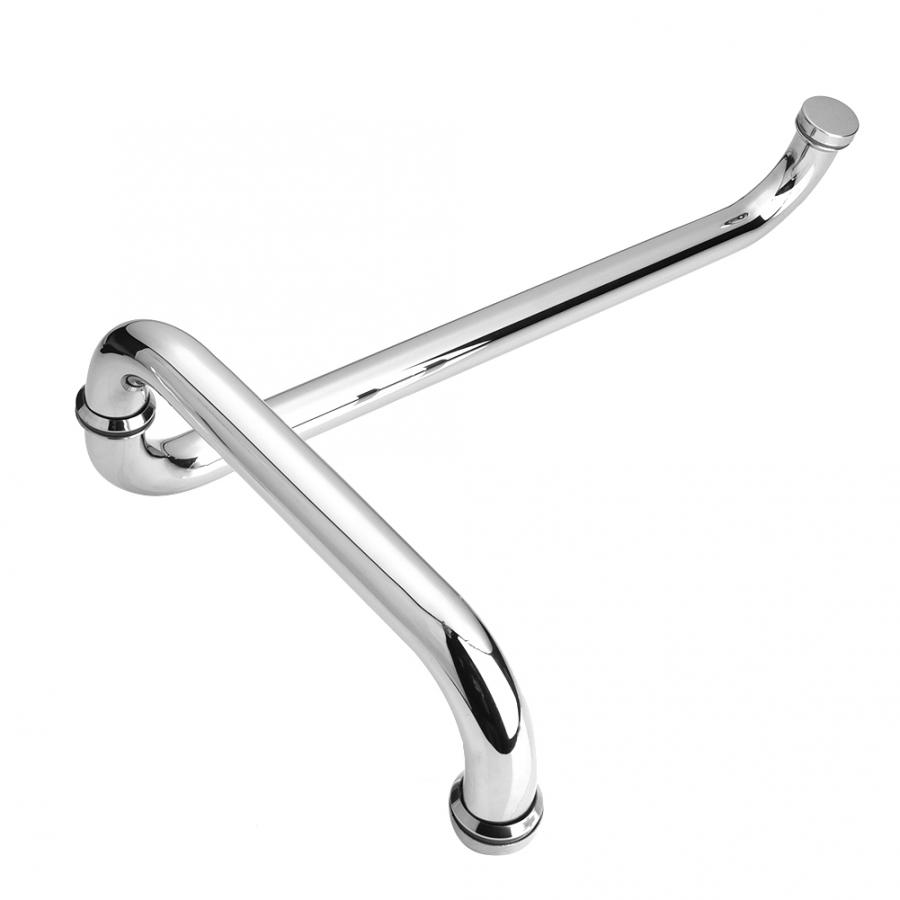 Stainless Steel Shower Door Handle Bathroom Glass Door Handle Shower Room Accessories Bathroom Handle