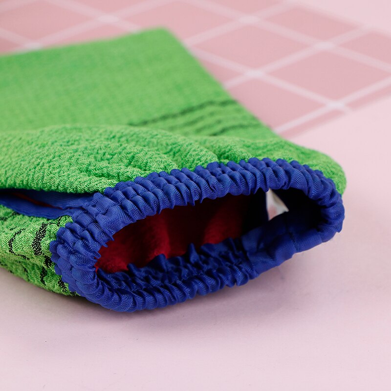 Korea hammam scrub handske magisk peeling handske eksfolierende tan fjernelse luffer badebørster badehandsker svamp håndklæde