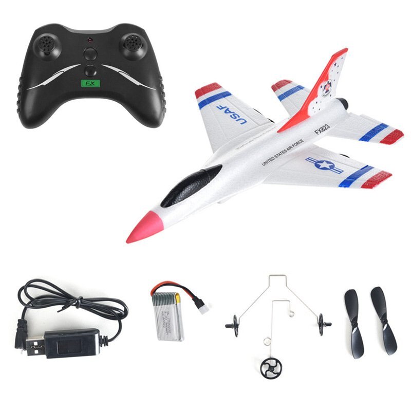 FX-823 2.4G 2CH RC aereo aliante pianoforte di Controllo Remoto Esterna di Volo Aereo