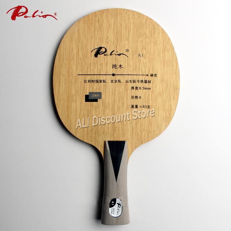 Palio – balde de tennis de table A1 officiel, en bois pur, spécial pour l'équipe de shandong, équipe de pékin, boucle de l'équipe nationale belge, attaque rapide, A-1