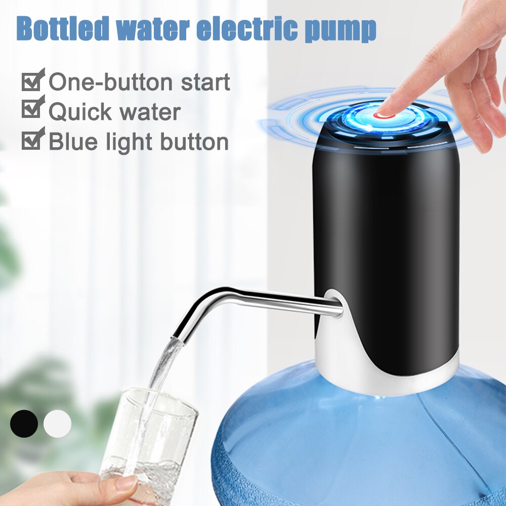 Automatische Elektrische Wasser Dispenser Tragbare Druck Pumpe Multi-interface Trinken Flasche Wiederaufladbare Wasser Pumpe Maschine