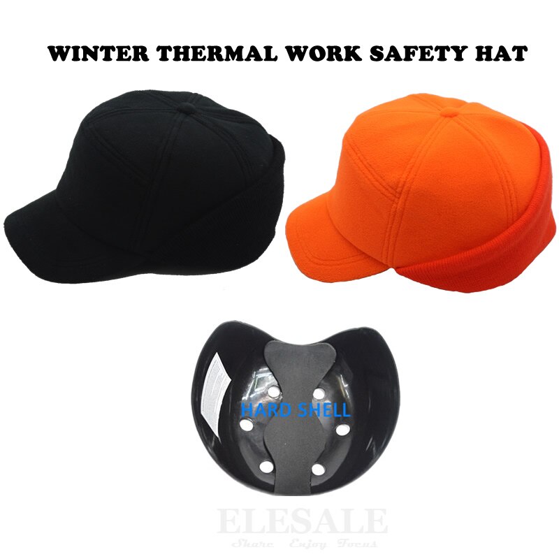 Winter Thermische Werk Veiligheid Bump Cap Helm Baseball Hoed Stijl Beschermende Warm Hard Hat Voor Werk Site Slijtage Hoofd Bescherming