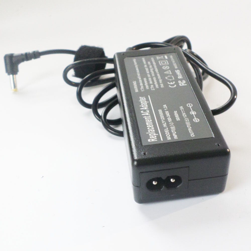12V 5A AC DC Charger Adapter For EC6 B5 B6 For Acer AC711 AL922 For HP 2011X 2211X 2311X LED LCD Monitor Power Supply Adapter