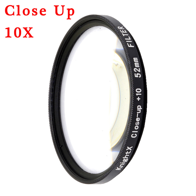 KnightX – filtre d&#39;objectif de téléphone portable 37mm 52mm 58mm, clip universel CPL ND star, accessoires polarisants: Close UP 10X / 40.5mm