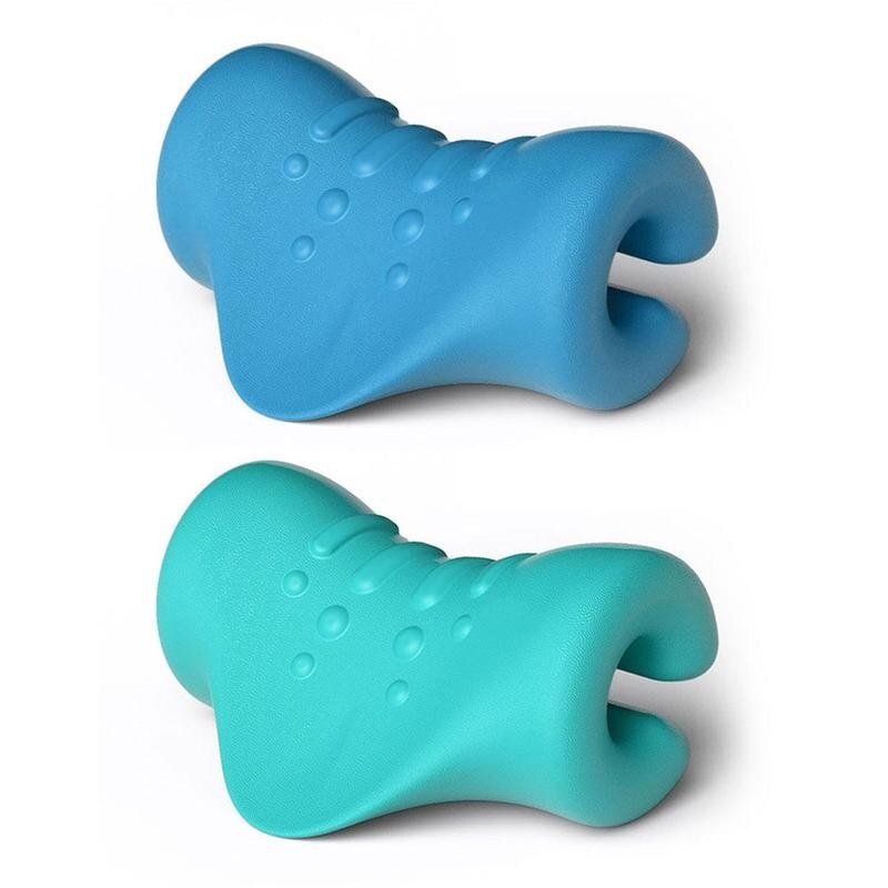 Correction Neck Pillow Gravity Stretch Cervical Spine Vertebra Massage Memory Foam Pillows Orthopedic Latex Pillow
