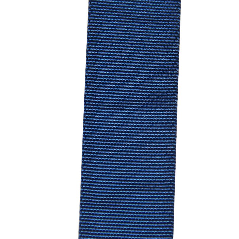 Newest tubular webbing nylon tape 32mm 1.2 inch nylon belt harrow webbing belt 1.6mm thickness blue color 20 yards