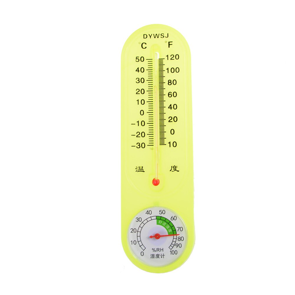 Weather Station Tester Measure Analog Household Thermometer Hygrometer Indoor Wall Hanging